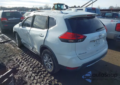 2017 Nissan Rogue Sv z USA, uszkodzony, nr VIN KNMAT2MV2HP506137
